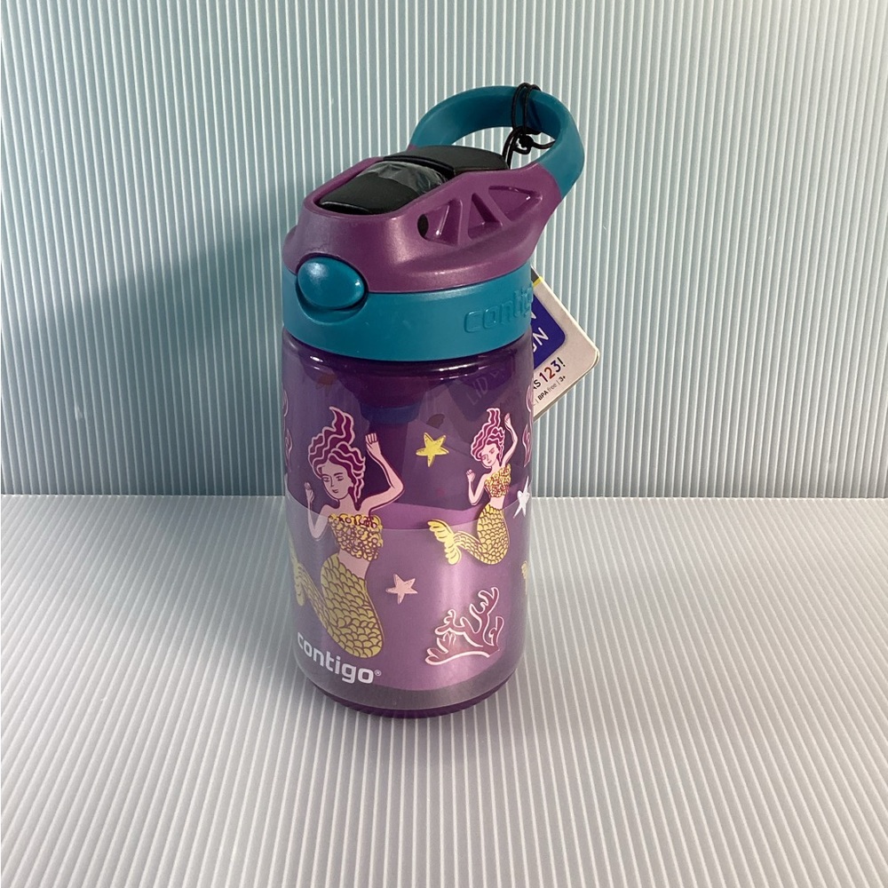 Contigo Eggplant Mermaid Kids Bottle